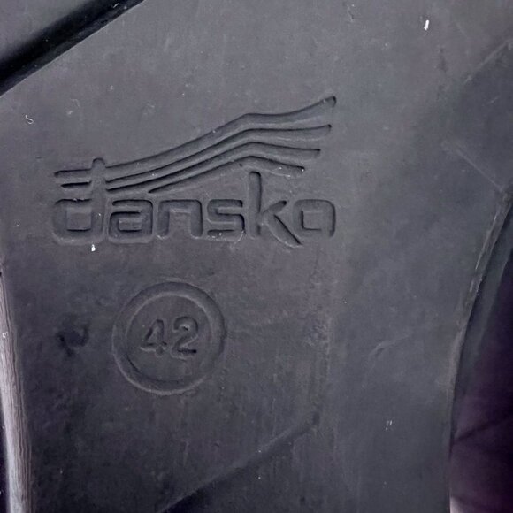 Dansko Joy suede lace up ankle boot Eu 42/ US 11.5-12 - Picture 11 of 12